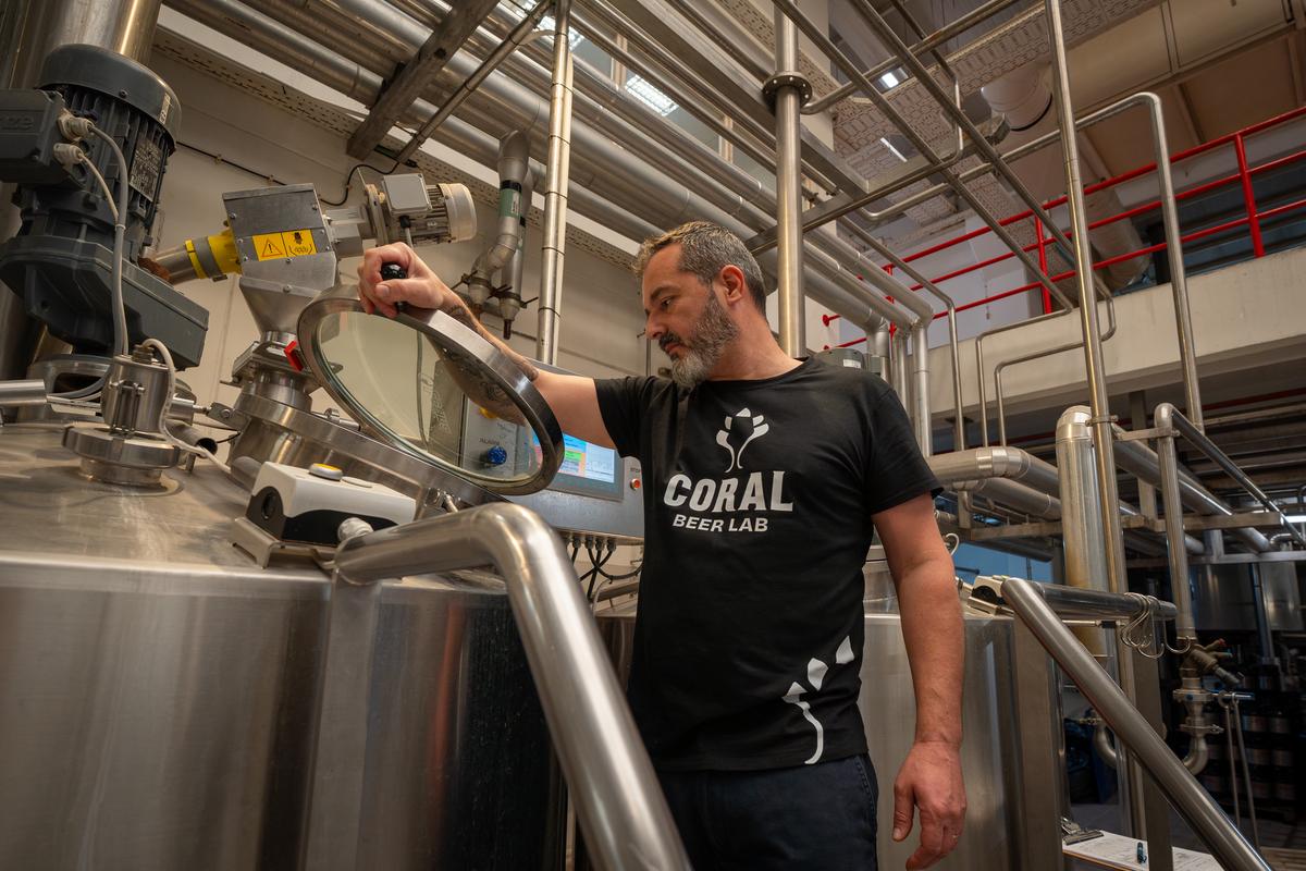Produção Coral Beer Lab