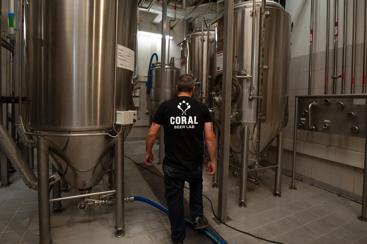 Produção Coral Beer Lab