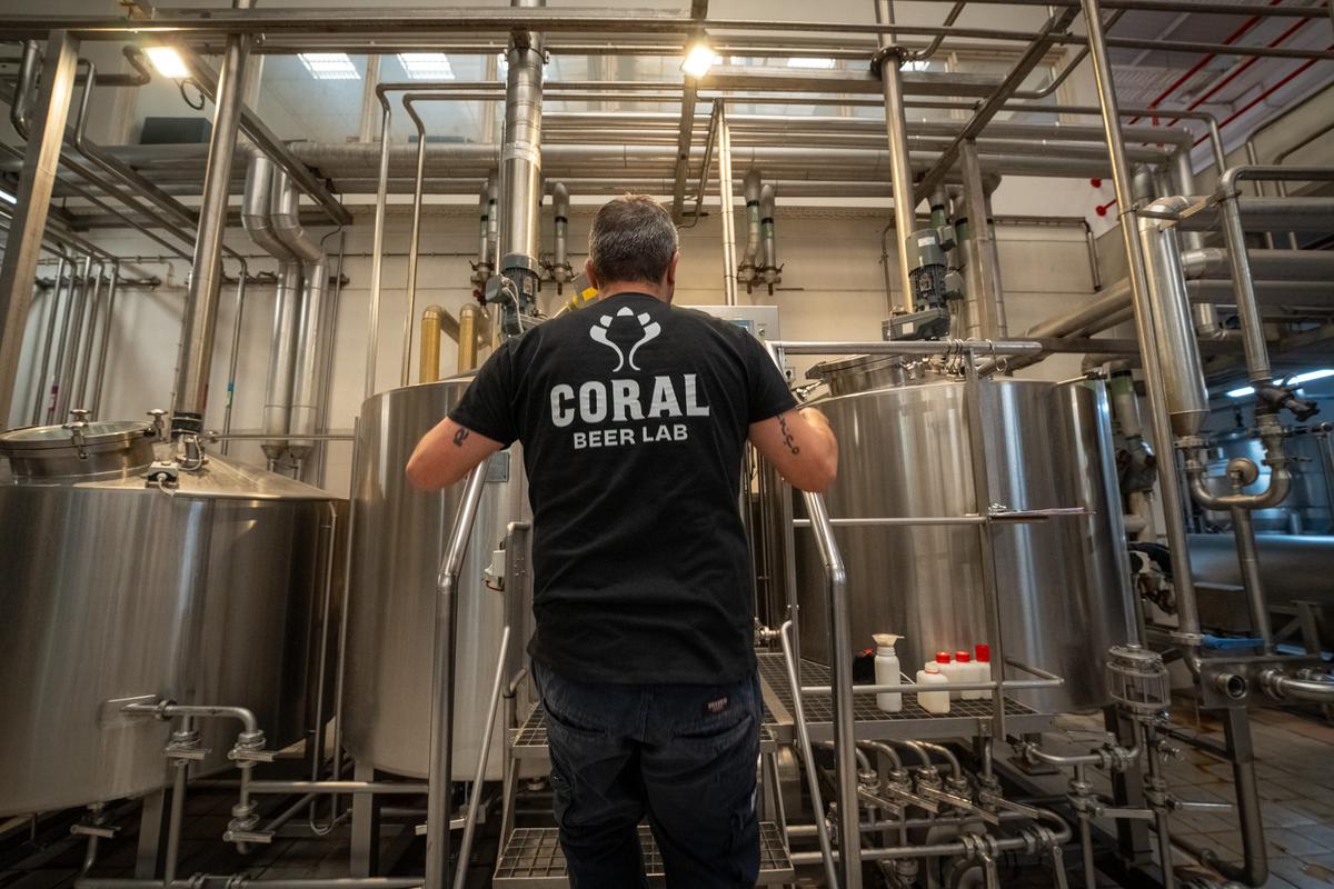 Produção Coral Beer Lab